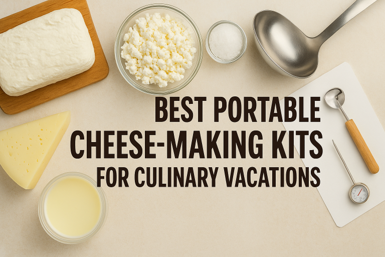 5 Best Portable Cheese-Making Kits for Culinary Vacations