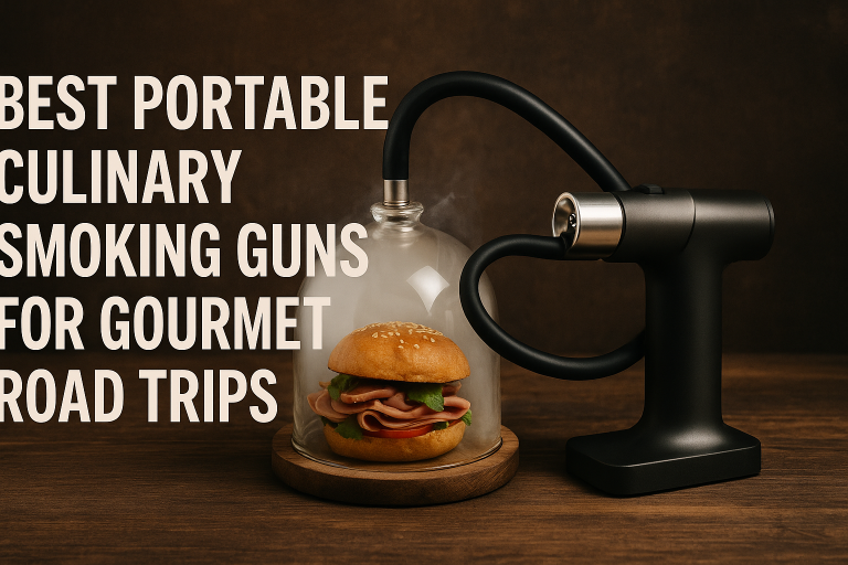 5 Best Portable Culinary Smoking Guns for Gourmet Road Trips