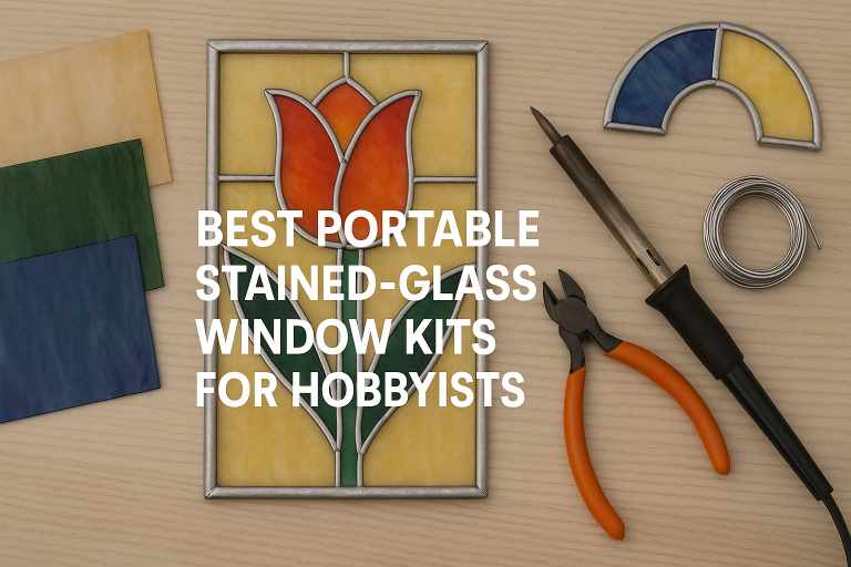 5 Best Portable Stained-Glass Window Kits for Hobbyists