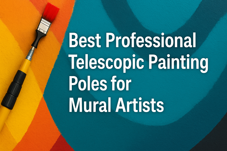 5 Best Professional Telescopic Painting Poles for Mural Artists
