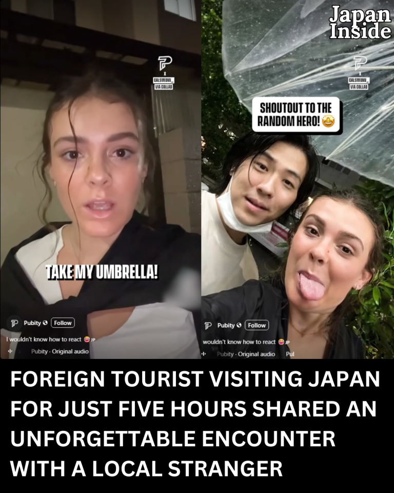 A Foreign Tourist Visiting Japan For Just Five Hours Shared An Unforgettable Encounter With A Local Stranger.