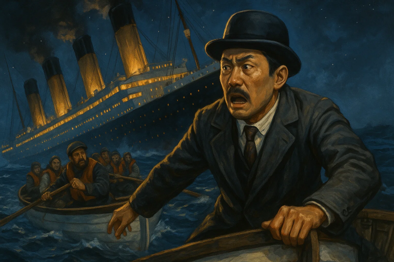 The Only Japanese Man On Titanic Saved Himself But Was Condemned For Not Sacrificing His Seat To Women And Children